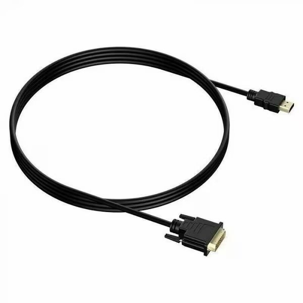 HDMI to DVI-D 24+1 Pin Monitor Display Adapter Cable Male/Male HD HDTV 5 FT, Sanoxy, Mfr#: SANOXY-CABLE43